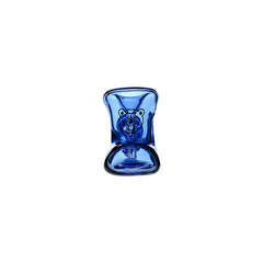 HAND-BLOWN GLASS BOOT SPOON PIPE