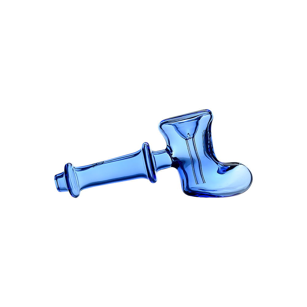 HAND-BLOWN GLASS BOOT SPOON PIPE