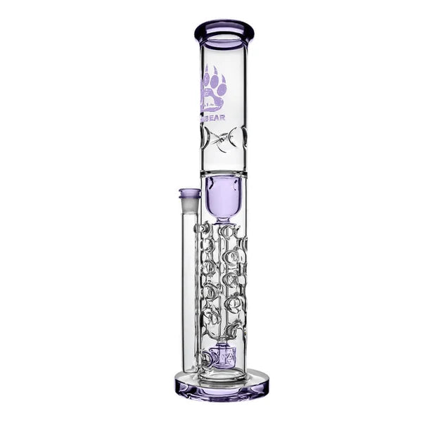 Calibear Premium Flower Straight Fab Torus Tube Incycler with Triseed Perc