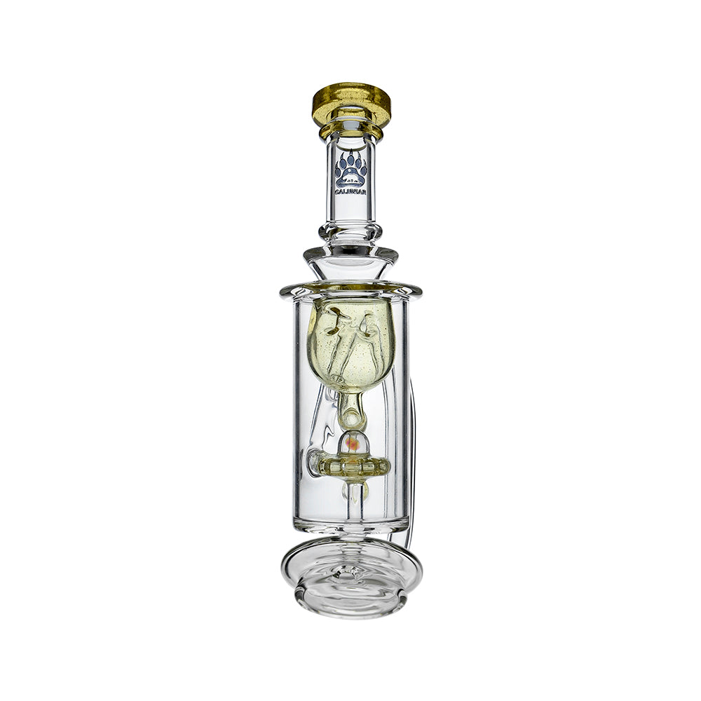 Klein Recycler Glass Attachment with Opal for Puffco Peak OG & Pro | Calibear