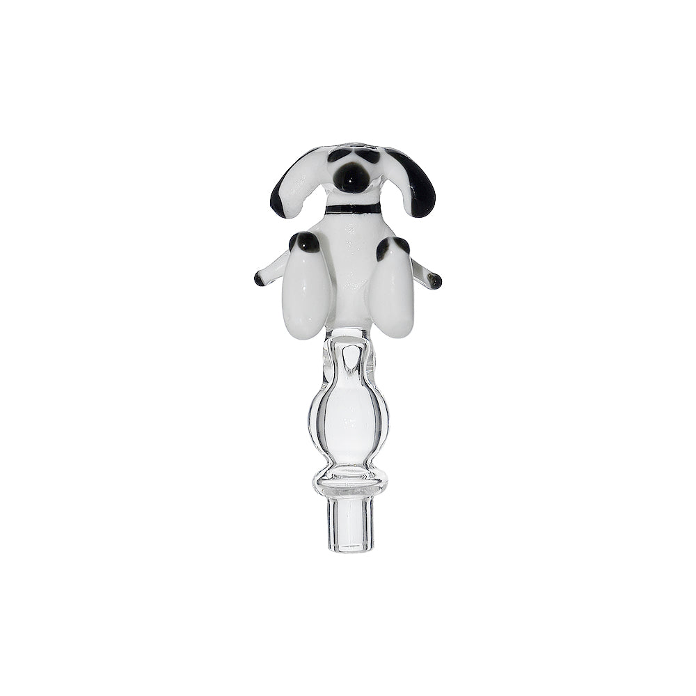 Handmade Dog Glass Carb Cap For Dr. Dabber Switch 2 | Calibear