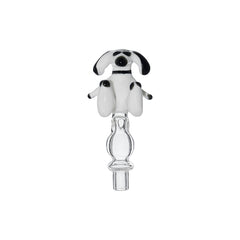Handmade Dog Glass Carb Cap For Dr. Dabber Switch 2 | Calibear