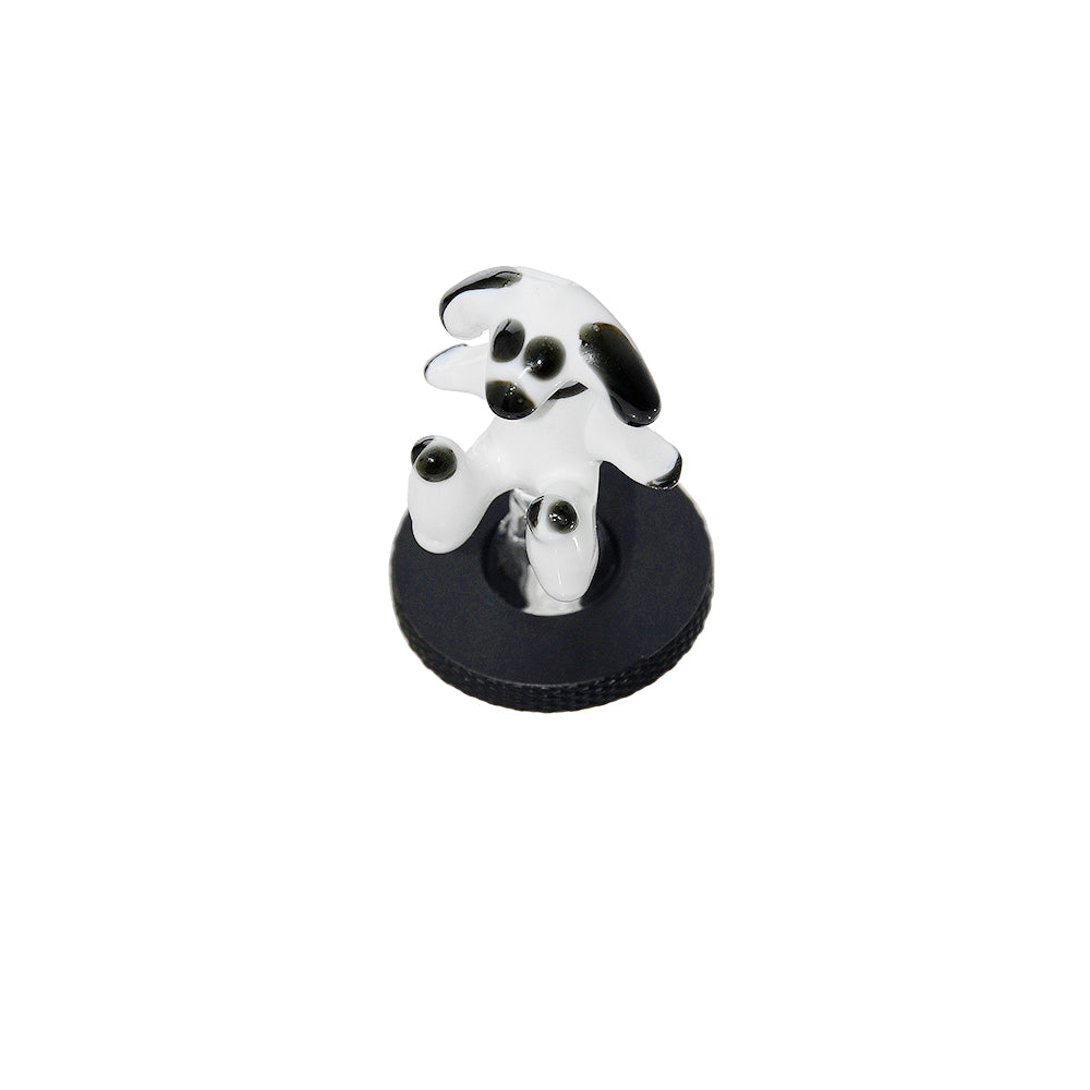 Handmade Dog Glass Carb Cap For Dr. Dabber Switch 2 | Calibear