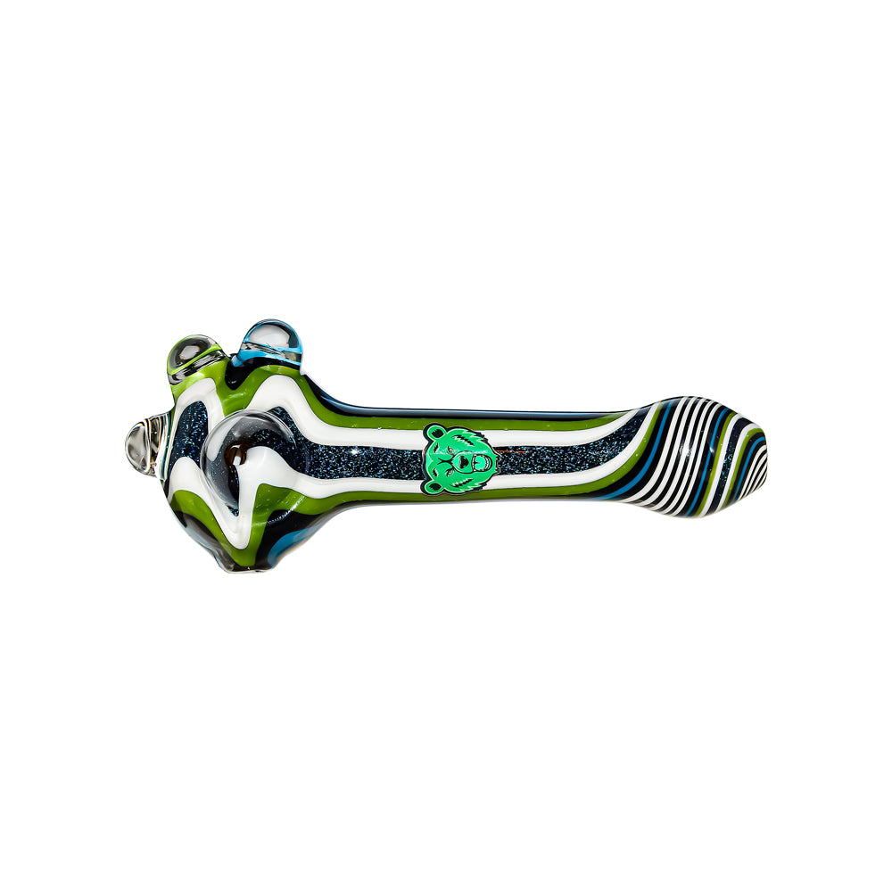 5' Wigwag Glass Spoon Handpipe | California Warehouse