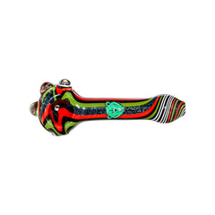5' Wigwag Glass Spoon Handpipe | California Warehouse