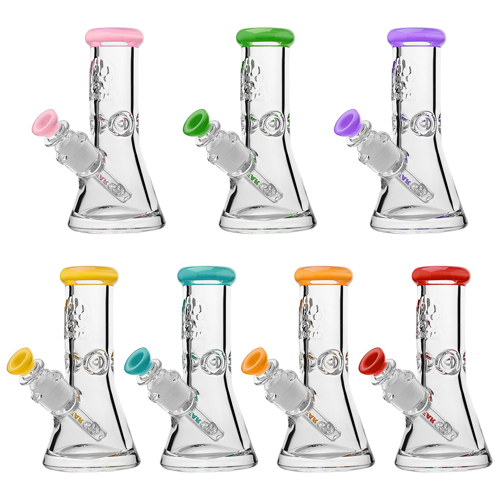 9mm thickness Beaker with Embossed Calibear Logo in Stock | CALIFORNIA WAREHOUSE