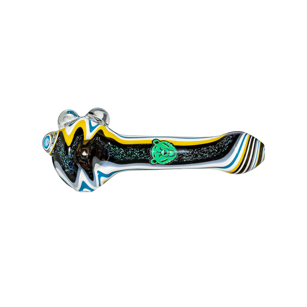 5' Wigwag Glass Spoon Handpipe | California Warehouse (SOLD BY CARTON)