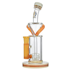 New Design of Glass Dab Rigs Recycler with US Colors
