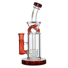 New Design of Glass Dab Rigs Recycler with US Colors