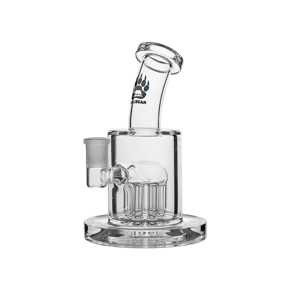 Simple Glass Dab Rig with Arm Tree Perc - Smooth Hits & Exceptional Filtration