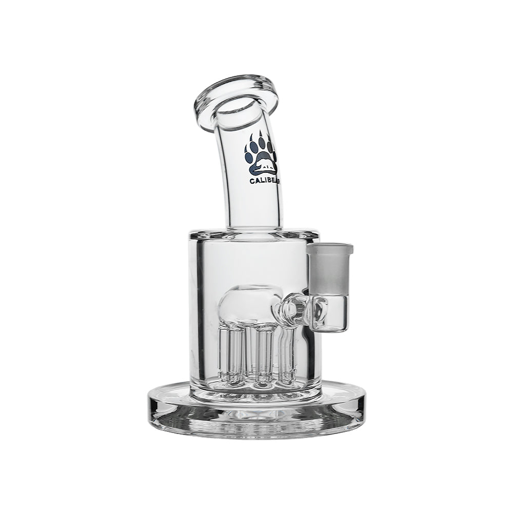 Simple Glass Dab Rig with Arm Tree Perc - Smooth Hits & Exceptional Filtration