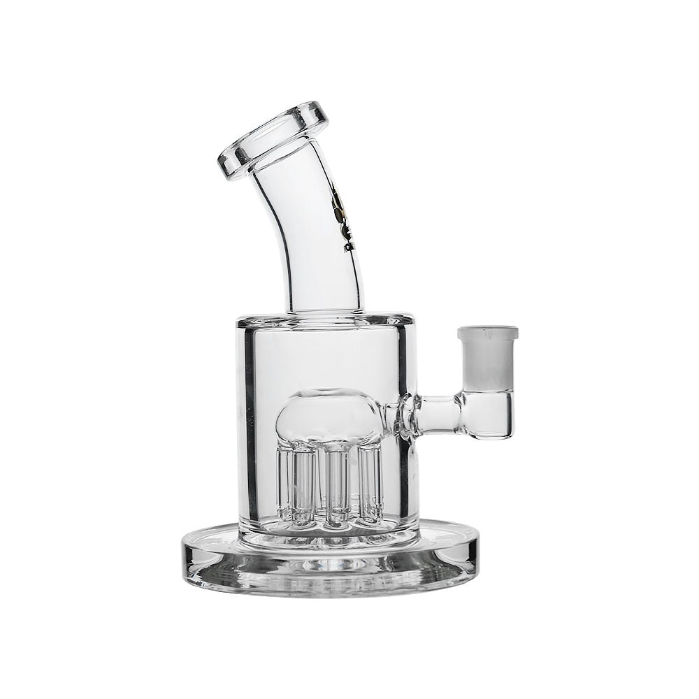 Simple Glass Dab Rig with Arm Tree Perc - Smooth Hits & Exceptional Filtration