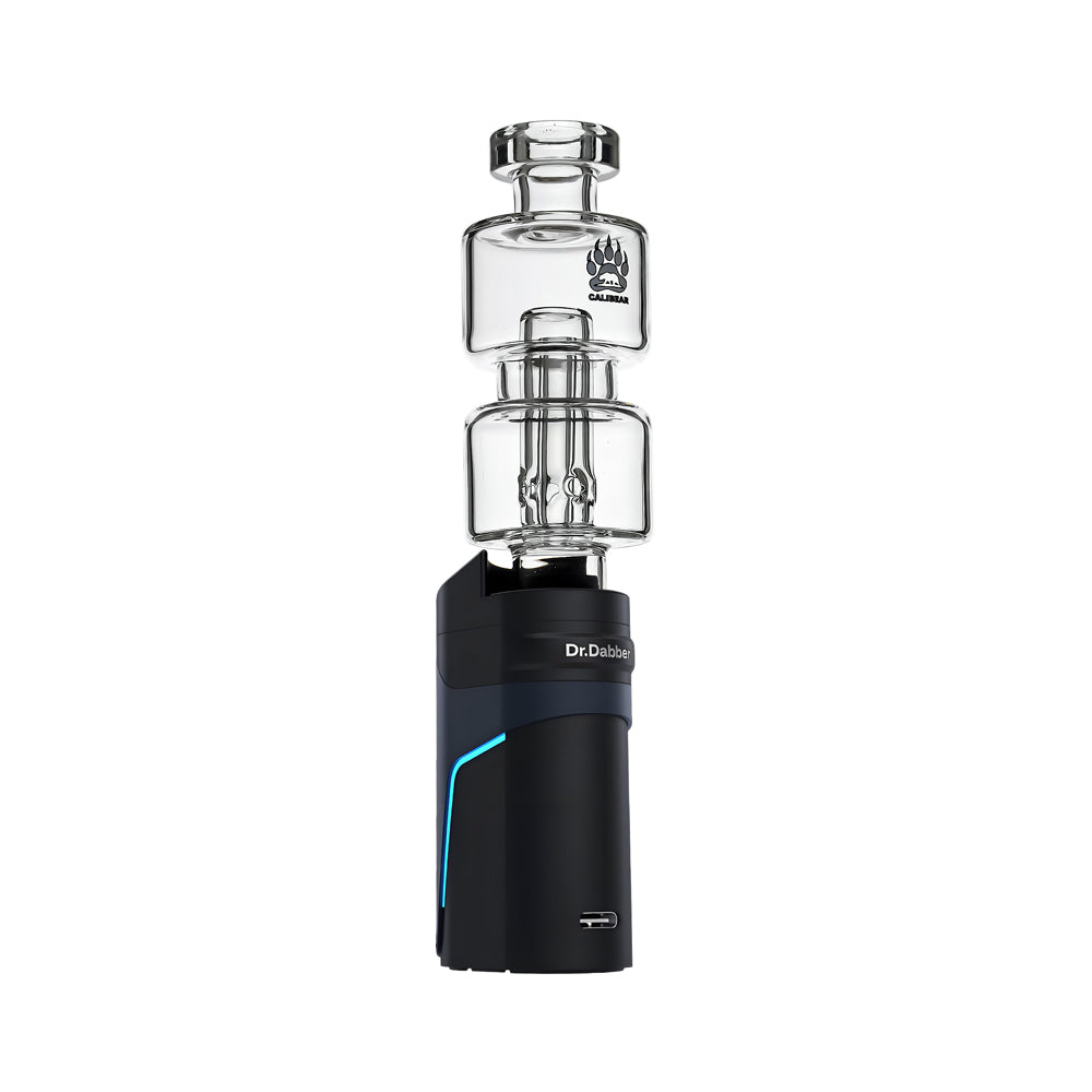 Calibear Ghost2 Double-Chamber Percolator Glass Attachment – High Airflow Upgrade for eRigs