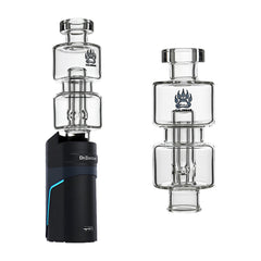 Calibear Ghost2 Double-Chamber Percolator Glass Attachment – High Airflow Upgrade for eRigs