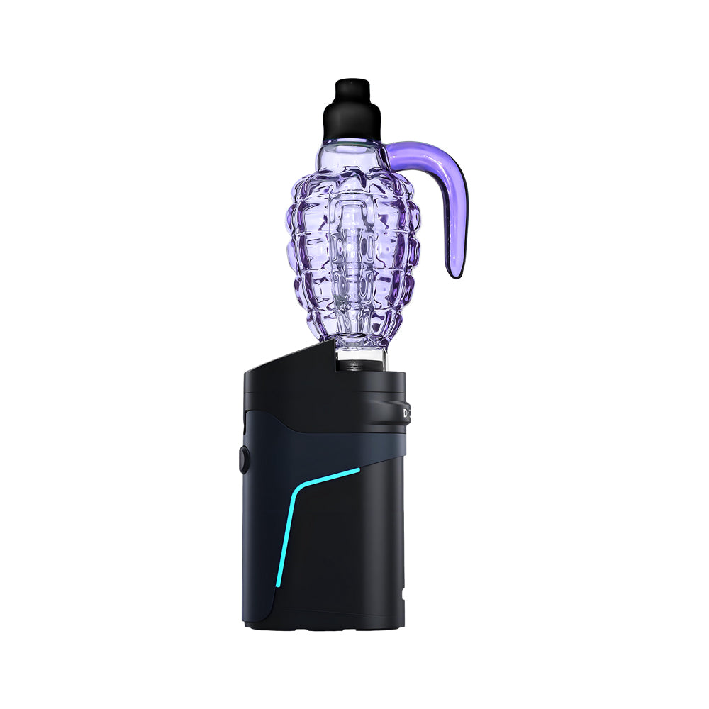 Calibear Ghost2 Color Series Glass Attachment – High-Function Textured Recycler for eRigs
