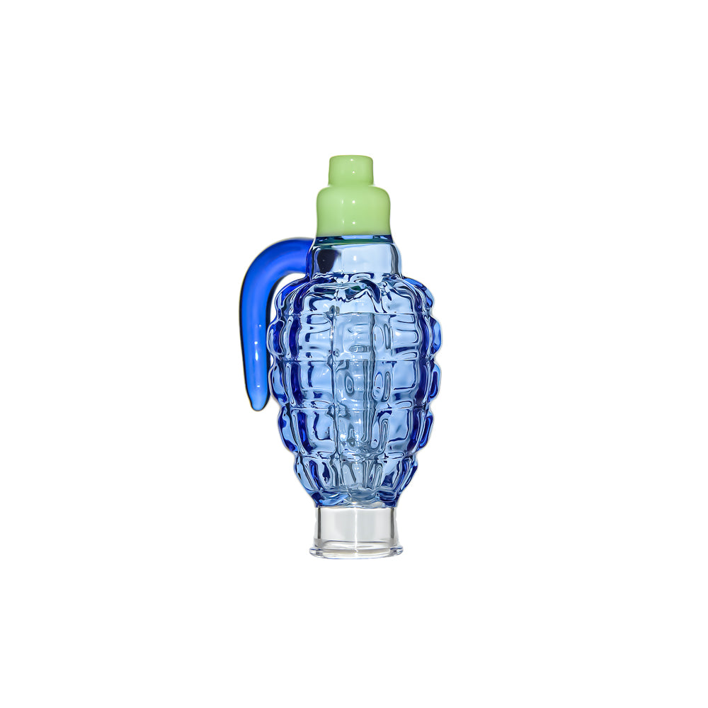 Calibear Ghost2 Color Series Glass Attachment – High-Function Textured Recycler for eRigs