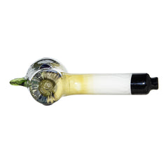 Handcrafted Textured Glass Hammer Pipe – Fumed Color Shift Design