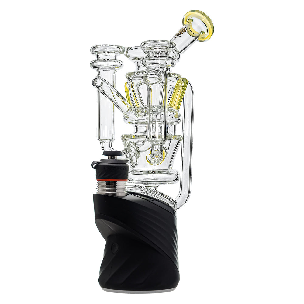 CYCLONE FLOW RECYCLER GLASS ATTACHMENT FOR PUFFCO OG & PEAK