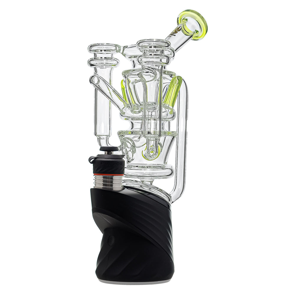 CYCLONE FLOW RECYCLER GLASS ATTACHMENT FOR PUFFCO OG & PEAK
