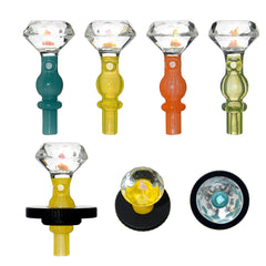 DIAMOND FACET OPAL JOYSTICK CARB CAP FOR DR.DABBER SWITCH 2