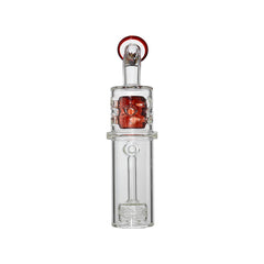 Glass attachment STRAIGHT FAB RIG WITH Seed Wave Perc FOR DR. DABBER SWITCH 2
