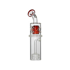 Glass attachment STRAIGHT FAB RIG WITH Seed Wave Perc FOR DR. DABBER SWITCH 2