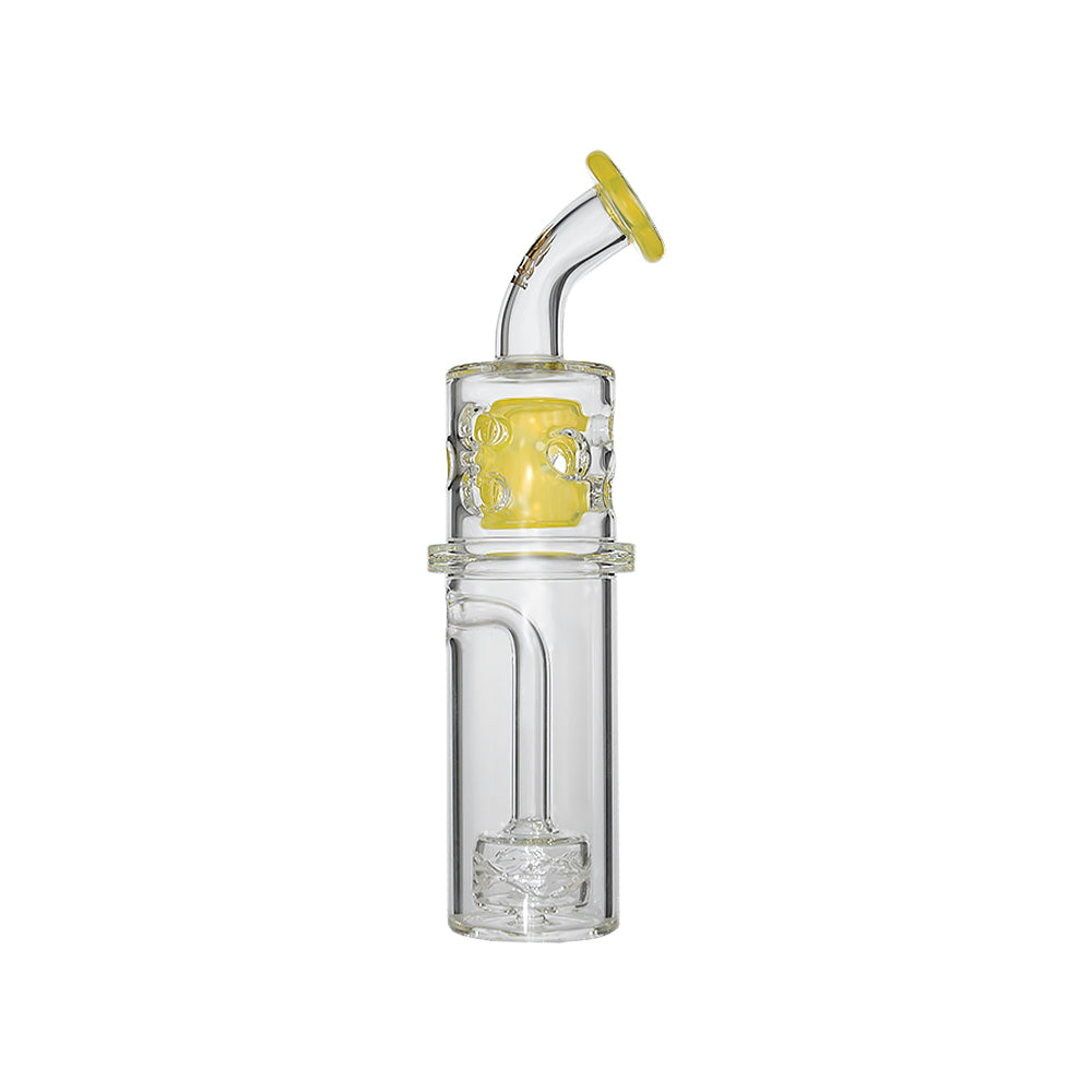 Glass attachment STRAIGHT FAB RIG WITH Seed Wave Perc FOR DR. DABBER SWITCH 2
