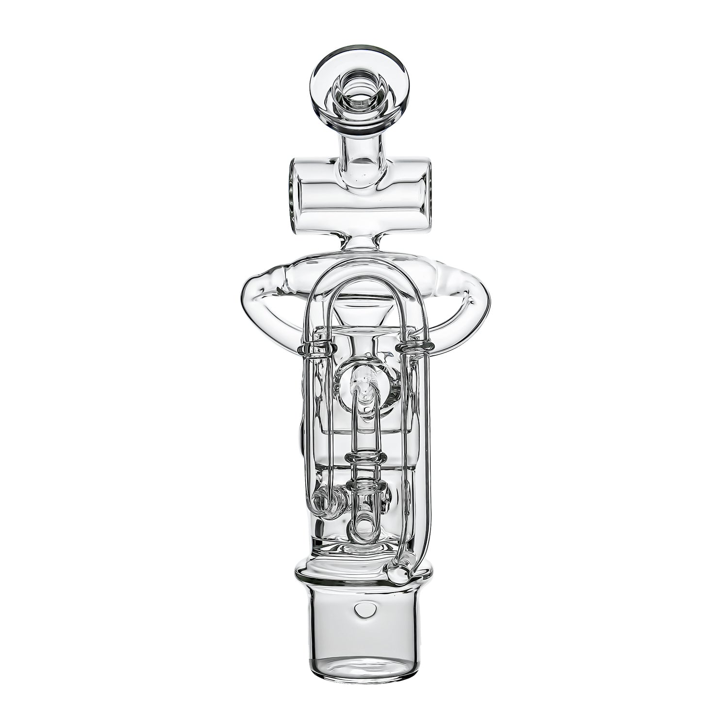 SWISS STRAIGHT FAB RECYCLER GLASS ATTACHMENT FOR DR.DABBER SWITCH 2 | CALIBEAR