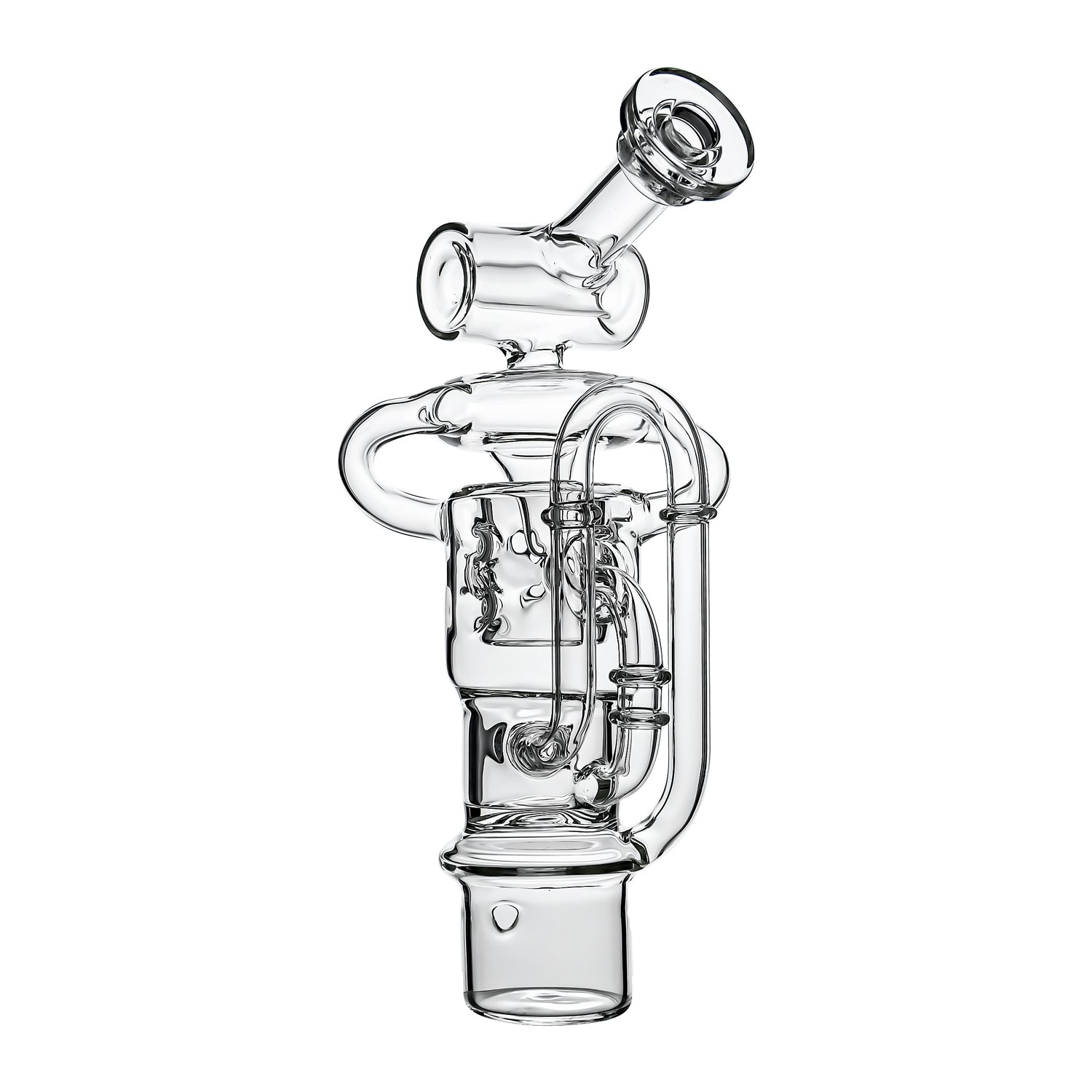SWISS STRAIGHT FAB RECYCLER GLASS ATTACHMENT FOR DR.DABBER SWITCH 2 | CALIBEAR