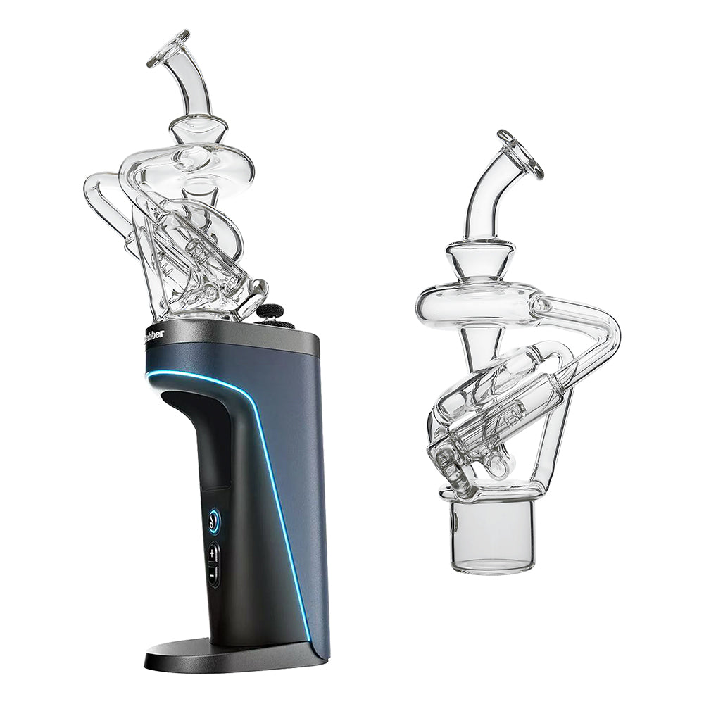 DOUBLE JET VORTEX GLASS ATTACHMENT FOR DR. DABBER SWITCH 2 | CALIBEAR