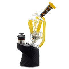 Wigwag Glass Puffco Top Glass Recycler with Encased Opal