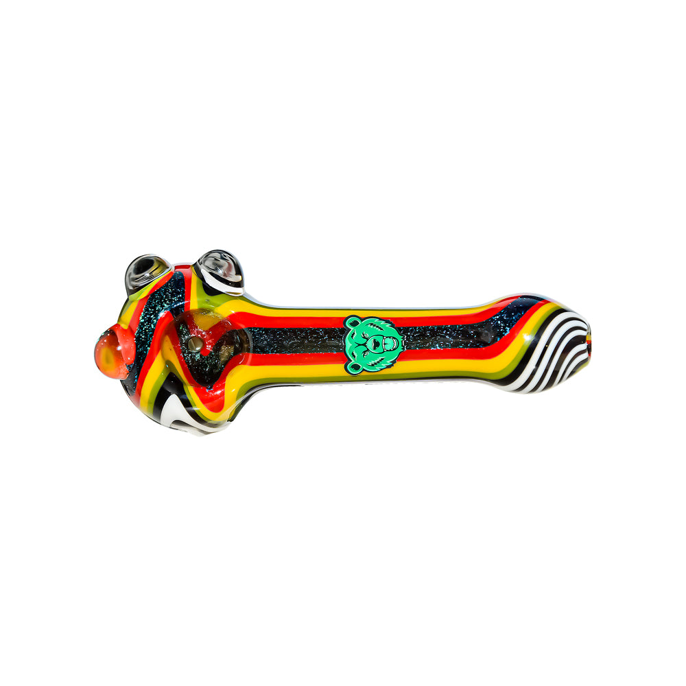 5' Wigwag Glass Spoon Handpipe | California Warehouse