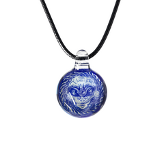 HANDCRAFTED ALIENS GLASS PENDANT NECKLACE | US WAREHOUSE
