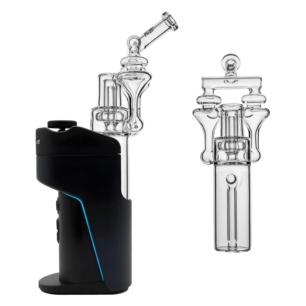 Calibear DUO RBR Recycler Glass Attachment for Dr. Dabber Switch Go