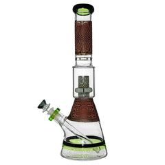 Calibear Deep-sandblasted glass bong set with gift box