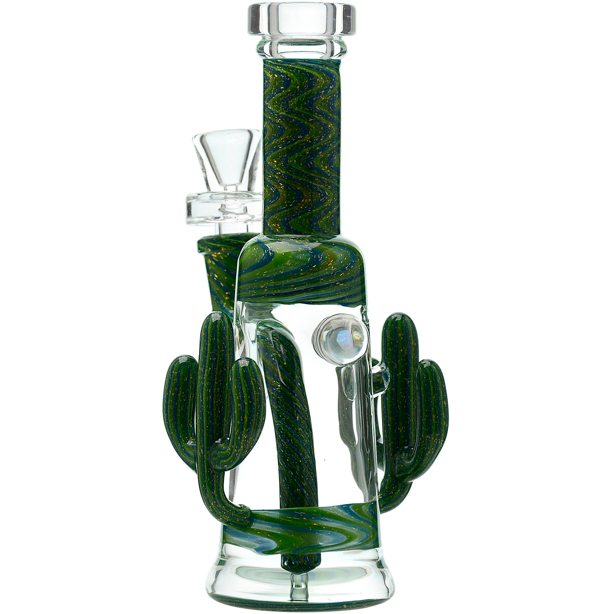 Dichro Cactus Dab rigs with Encased Opal  in Stock