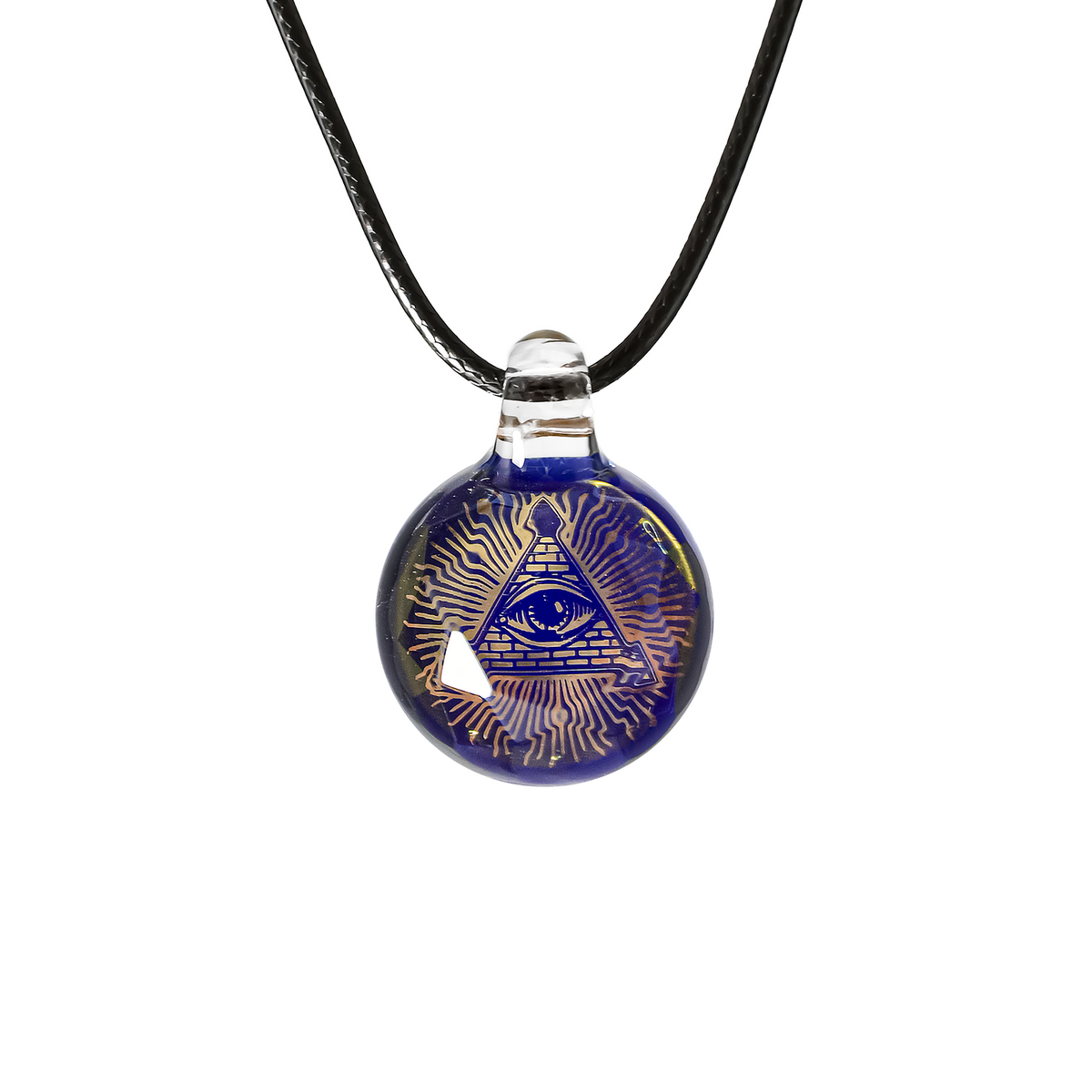 All Seeing Eyes INSPIRED GLASS PENDANT NECKLACE in Stock