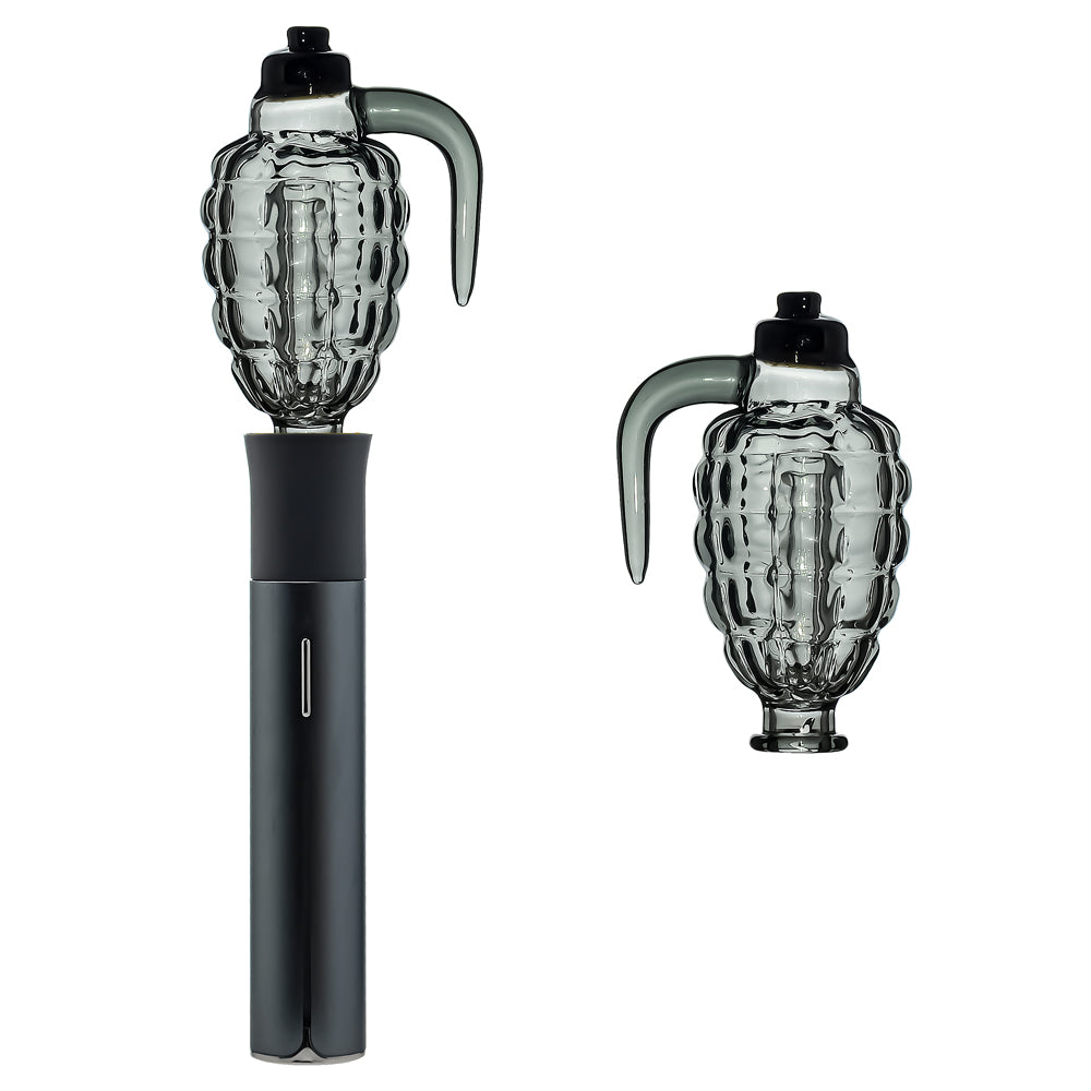 Wholesale Glass Smoking Attachment Customized Grenade shaped Glass Pivot Glass