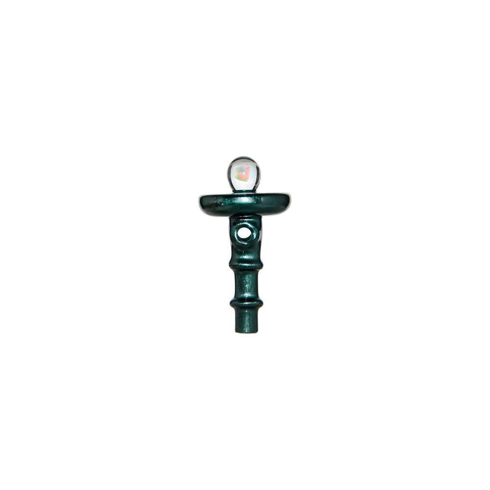 Calibear Premium Opal UFO Joystick Carb Cap For Puffco Peak OG & Pro 3DXL Atomizer – alternate view 3