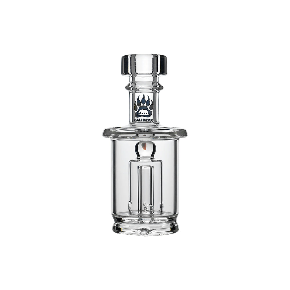 Classic Opal Tube Bubbler Smooth Functional Glass Attachment for Puffco Peak OG & Pro