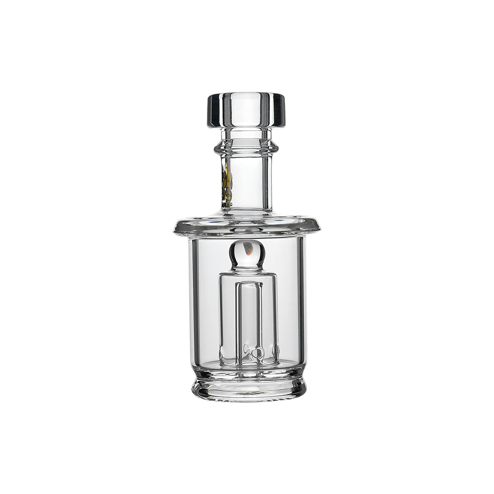 Classic Opal Tube Bubbler Smooth Functional Glass Attachment for Puffco Peak OG & Pro