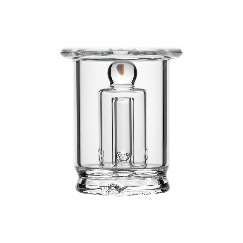 Classic Opal Tube Bubbler Smooth Functional Glass Attachment for Puffco Peak OG & Pro