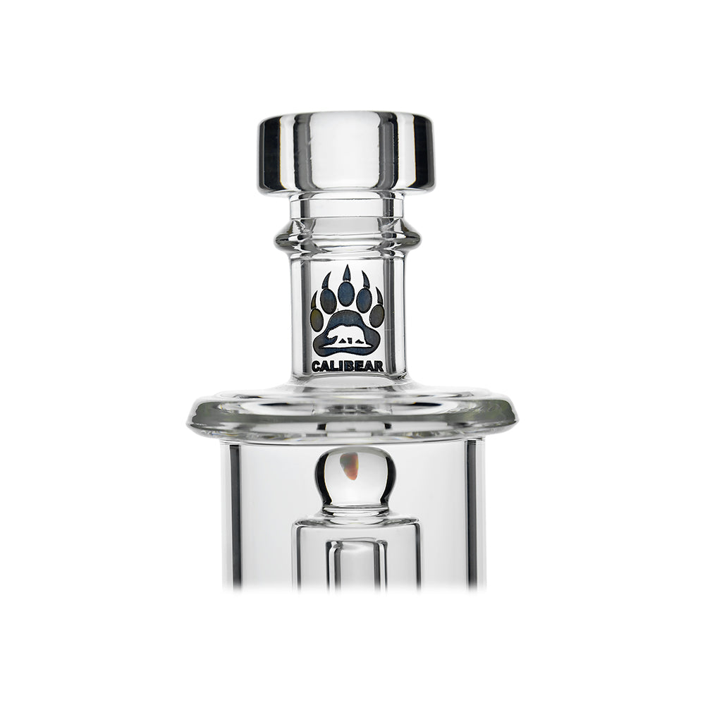 Classic Opal Tube Bubbler Smooth Functional Glass Attachment for Puffco Peak OG & Pro