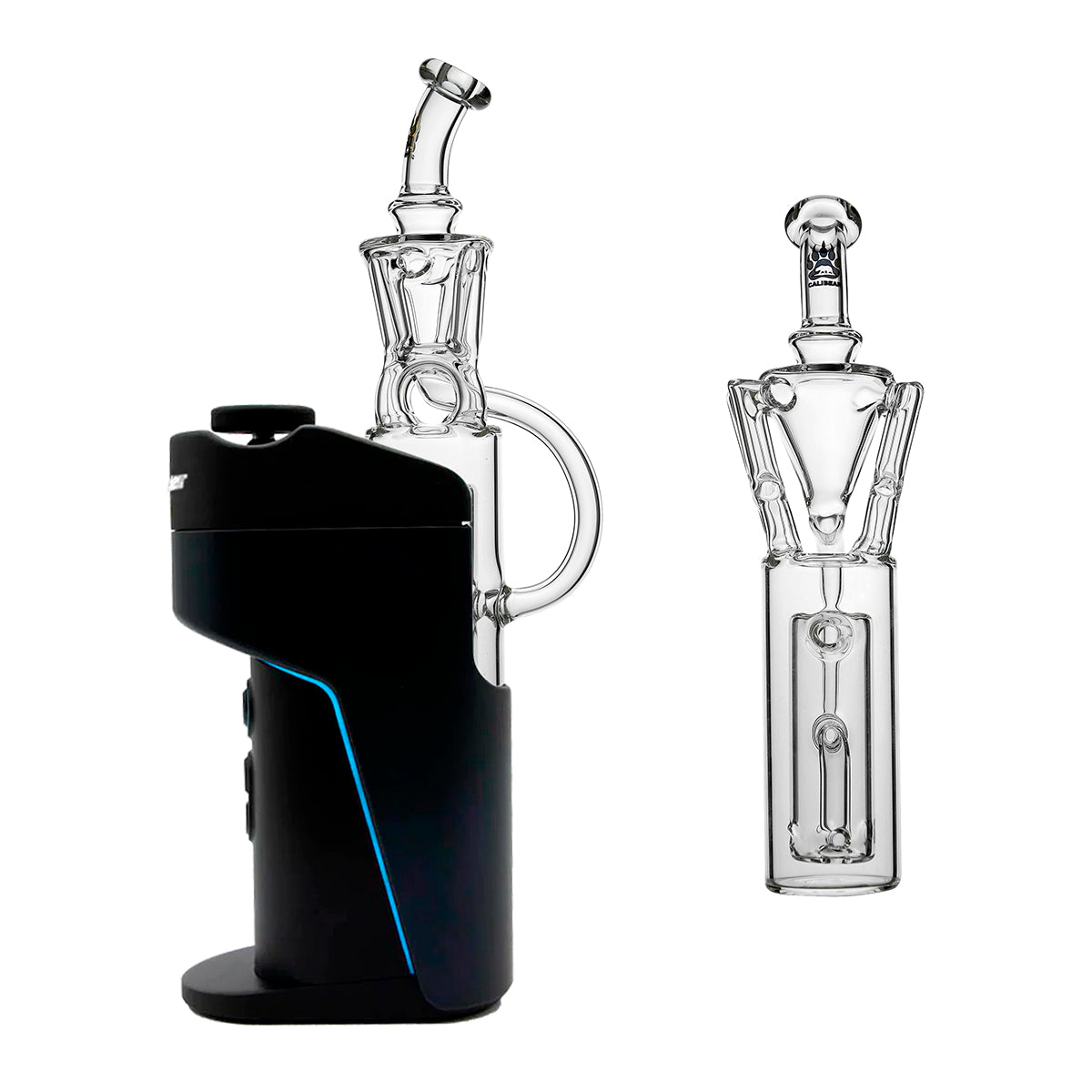Calibear Quad Recycler Dr.Dabber Switch Go Glass Attachment