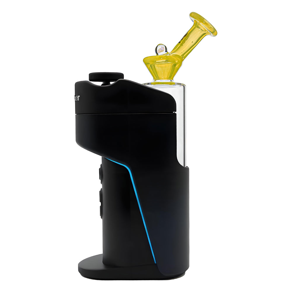 Calibear TriSeed Perc Sidecar Glass Attachment with Opal for Dr.Dabber Switch GO